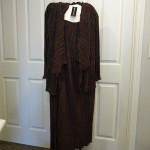 NWT Connected Woman Jacket Dress 5X